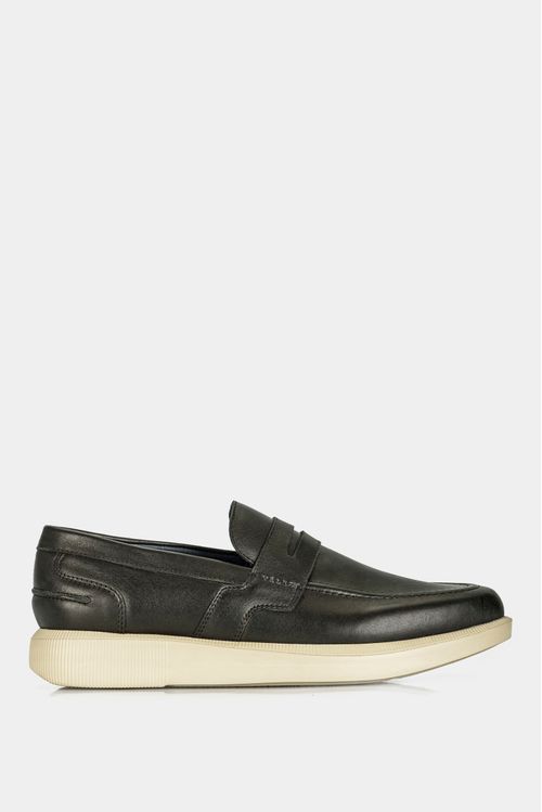 Mocasines lugano de cuero para hombre efecto artesanal