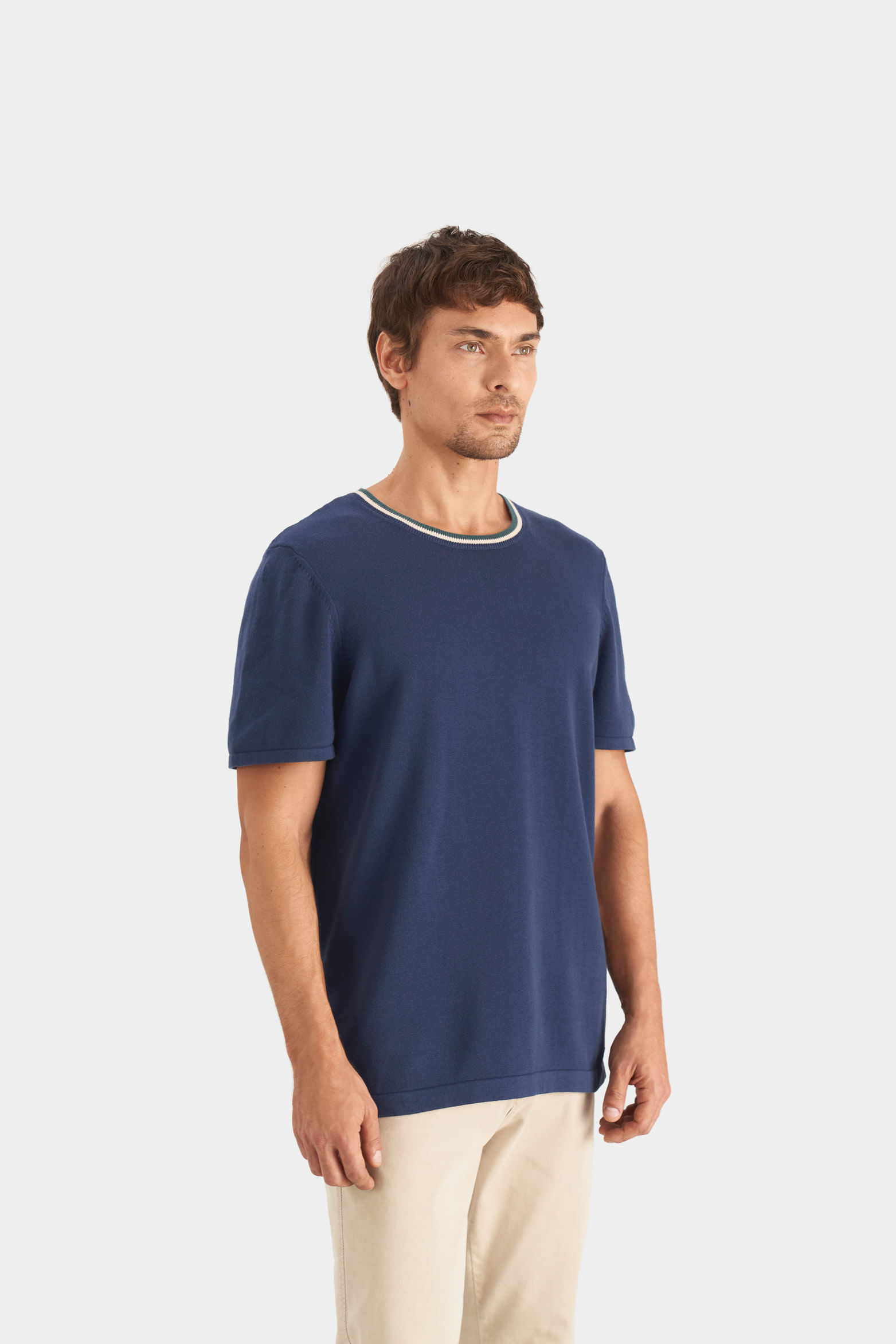 Camiseta en Algodón para Hombre  Compra Online Camiseta en Algodón para  Hombre en Punto Blanco®