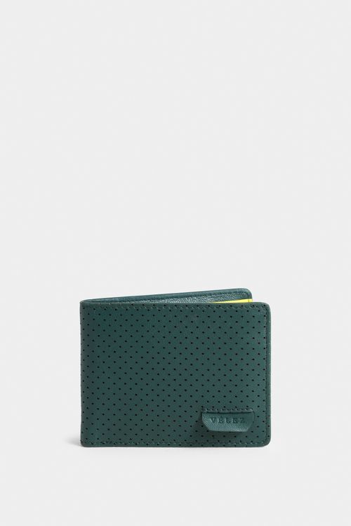 Billetera libra de cuero para hombre tarjetero extraíble