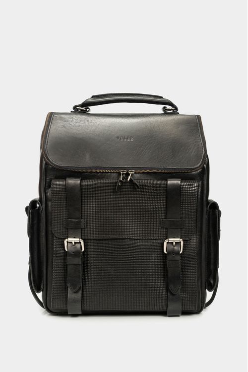 Morral new archaeology de cuero para hombre vintage Negro