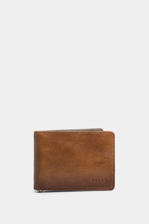 Bolso porta móvil para hombre, color marrón, Colección Sahara