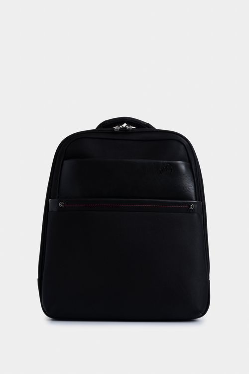 Morral Premium lona monocromático Negro