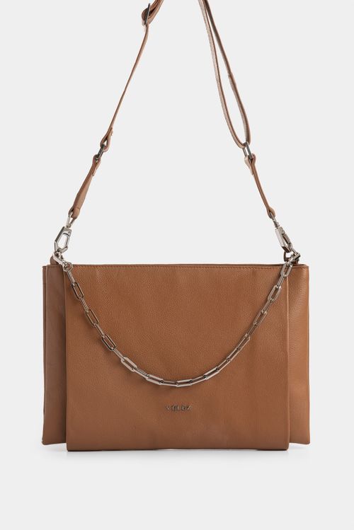 Shopping Gliceria de cuero para mujer detalle cadena