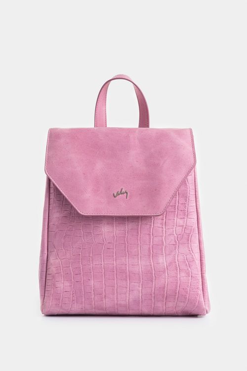 Morral Corina 2 de cuero para mujer detalle grabado