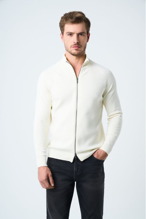 Sweater misuri tejido para hombre cuello alto