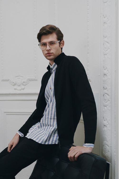 Sweater misuri tejido para hombre cuello alto