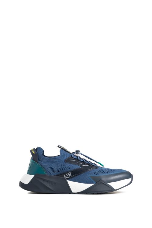 Tenis fly Up freedom en textil y cuero para hombre silueta urban