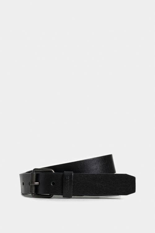Cinturón unifaz oasis de cuero para hombre hebilla coscojo