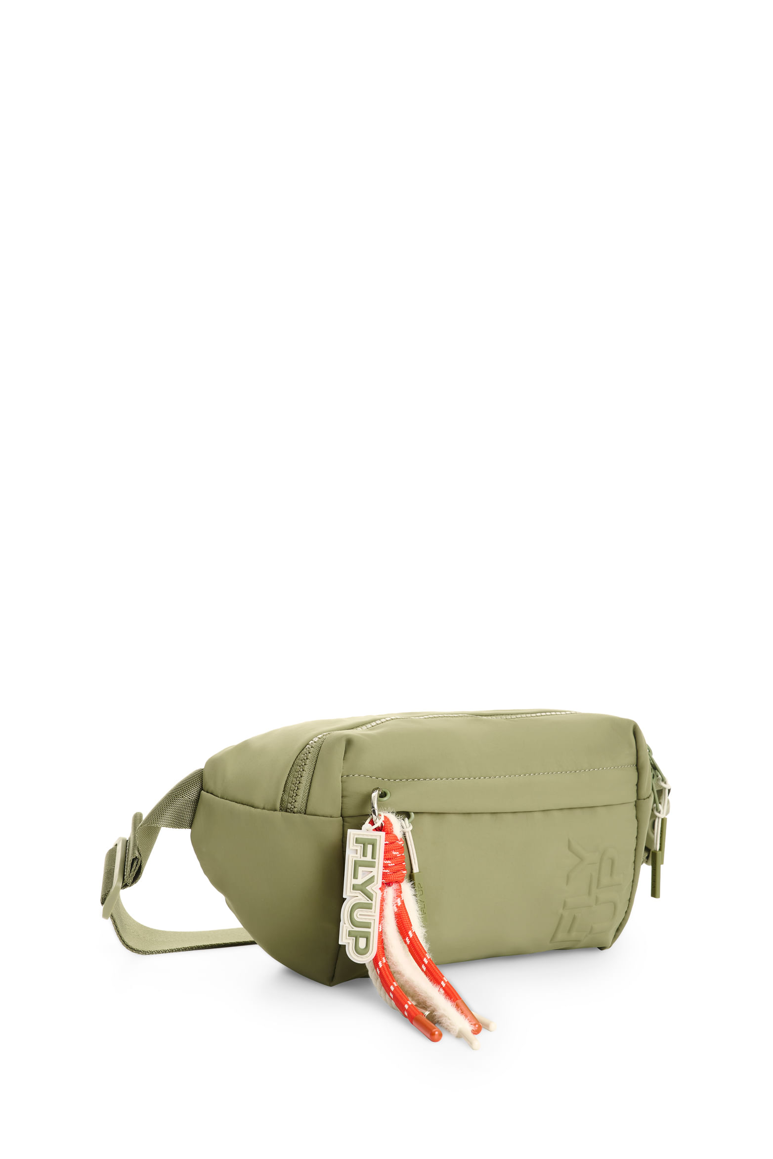 Riñonera Wave 1.0 en lona para mujer Fly Up Verde-1